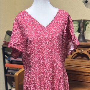 Old Navy Pink Floral Dress